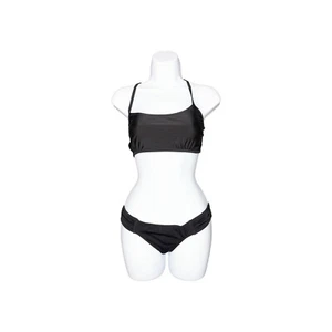 All American Bandeau Swim Top Black Size L 5881 - Picture 1 of 2