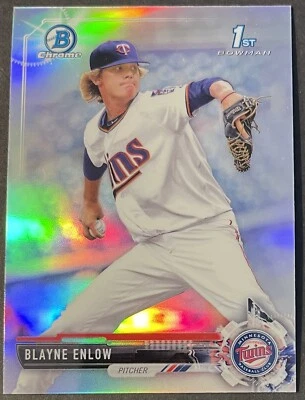 2017 Bowman Chrome Draft Refractors #BDC63 Blayne Enlow - Image 1 of 2