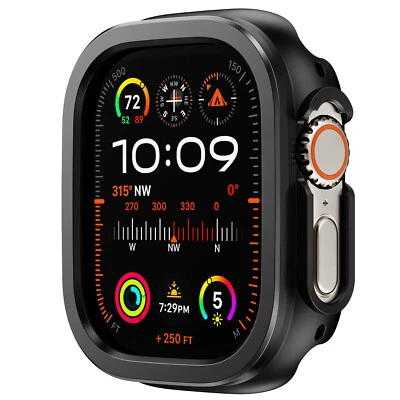 For Apple Watch Series7-9 Ultra 2/1 Hard PC Bumper Case Edge Protective Cover - Image 1 of 4
