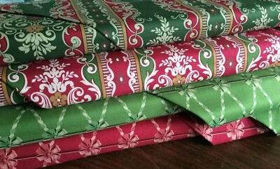 ANNA GRIFFIN - SALUDO YULETIDE -- MUCHAS IMPRESIONES EN COLOR - POR YARDA Foto 1 de 2