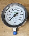 Hydraulic Torque Wrench Pump Vertical Psi Gauge Fits  Hytorc Hy-115 & Spx Pe55