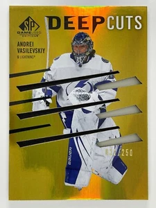 2023-24 SP Game Used Deep Cuts Red Andrei Vasilevskiy 031/250 - Bild 1 von 3