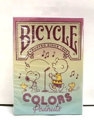 Bicycle Colors of Peanuts Snoopy Playing Cards / Trump / Rare - Image 1 of 4