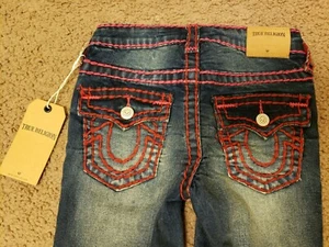 NWT True Religion girls Stella Super T jeans, size 6 - Picture 1 of 5