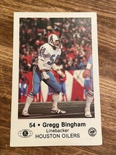 Gregg Bingham 1980 Kiwanis Club Law Enforcement Houston Oilers Tips Rare