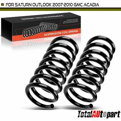 2x Coil Springs for Saturn Outlook 2007-2010 GMC Acadia 07-16 Rear Left & Right - Image 1 of 4