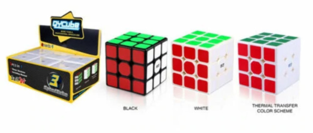 Cubo Magico 3x3x3 Twisty Torção Torre Diferente Cor Da Estrutura Stickerless