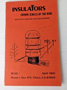 Vintage Insulators Crown Jewels of the Wire Booklet April 1981 - Picture 1 of 5