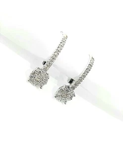 Orecchini fantasia MAGIC in oro bianco 18 kt (750) e diamanti -Anniversario- - Foto 1 di 12