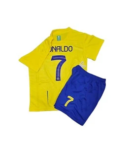 1 Stop Soccer Ronaldo CR7 Jersey Adult Uniform AL NASSR Fc Saudi Arabia New 2024 - Picture 1 of 3
