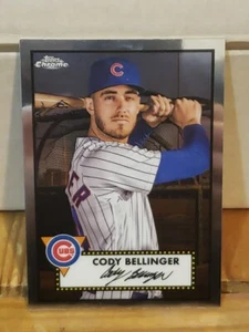 2023 Topps Chrome Lids Exclusive Mitchell & Ness Cody Bellinger #52-4 Cubs SP - Picture 1 of 2