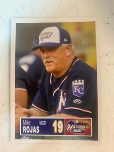 Mike Rojas Card 2018 Northwest  Arkansas Naturals Team Card
