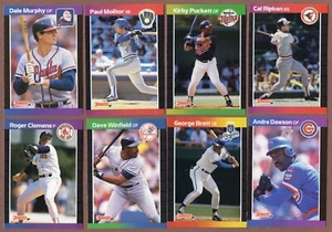 1989 Donruss Star/HOF Lot (11)  Brett Ripken Dawson Winfield Puckett Molitor + - Picture 1 of 4