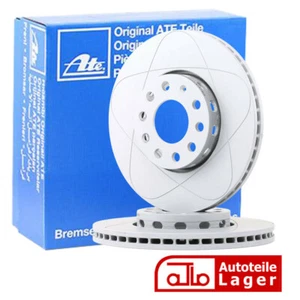 2 uds disco de freno ATE PowerDisc eje delantero se adapta a Audi A6 4A, C4 - Imagen 1 de 3