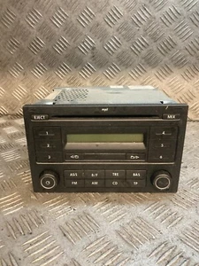 VW POLO MATCH 1.2 E 5DR MK4 2008 RADIO STERO CD PLAYER 6Q0035152D - Picture 1 of 3