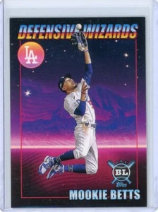 2021 Topps Big League Defensive Wizards #DW1 Mookie Betts Los Angeles Dodgers LA - Picture 1 of 3