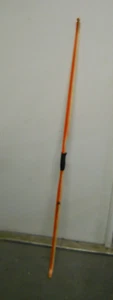 Locksley 0333 Archery Bow 54" Orange & White Striped NO String - Picture 1 of 9