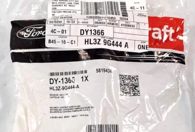 ** Sensor de oxígeno original Ford Motorcraft Dy-1366 O2 gases de escape HL3Z-9G444-B NUEVO Foto 1 de 4