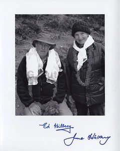 Edmund Hillary - Historic Mount Everest Climber - handsigniertes 8x10 Foto  - Bild 1 von 1