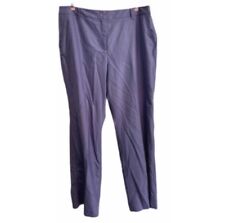 Oscar by Oscar de la Renta Purple Career Office Dress Pant Trouser Size 16