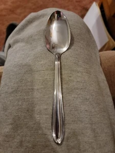 12 Oneida Thor Parade Edelstahl USA Besteck Oval Schüssel Suppenlöffel 1 Dutzend - Bild 1 von 8