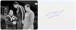 1964 Tokyo Olympics Wrestling Gold ALEKSANDR IVANITSKY Orig Autograph 1980s #7 - Picture 1 of 1