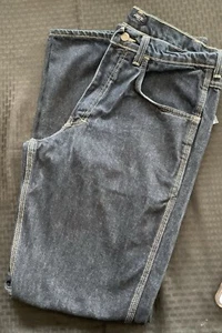 Jeans Tyndale Workwear uomo 32x34 AR e ignifugo lavaggio scuro gamba dritta USA - Foto 1 di 15