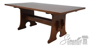 68313: STICKLEY Mission Oak Arts & Crafts Dining Room Table - Picture 1 of 15