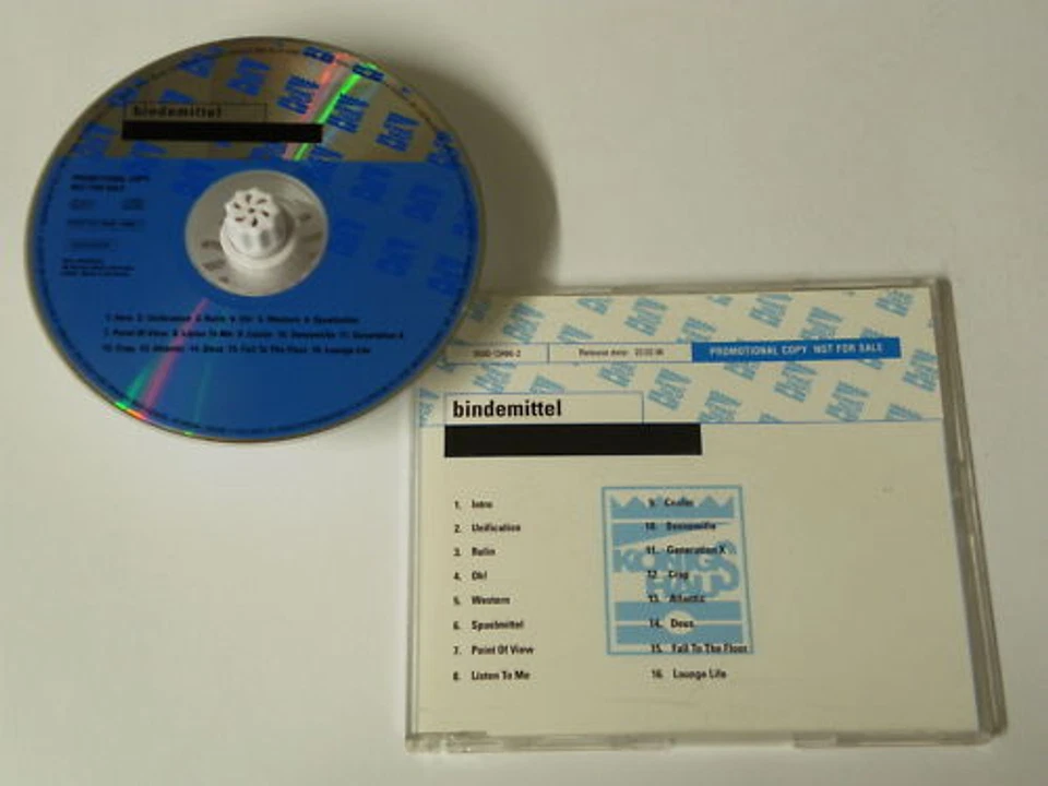 Bindemittel - Same / WEA Records 1996 / Full-Promo /Rar - Bild 1 von 1