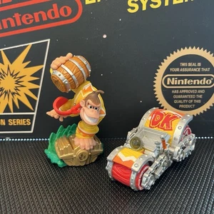 Turbo Charge Donkey Kong Skylanders Amiibo & Barrel Blaster Vehicle FREE POSTAGE - Picture 1 of 11