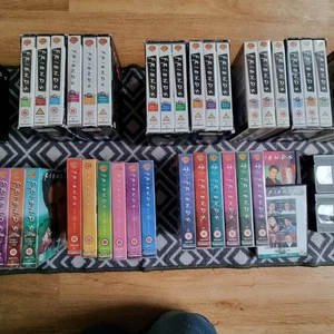 Full Set of 54 x 'Friends' VHS Videos: Series 1- 9 inc. Plus CD Series 10 Ep 1-4 - Picture 1 of 13