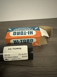 HI-TORQ CSP-378 CAPACITOR 378-454 MFD 110-125VAC 50/60 HZ - Picture 1 of 3