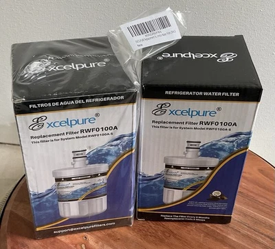 2 Excelpure Refrigerator Replacement Filters - RWFO 100A - Image 1 of 4
