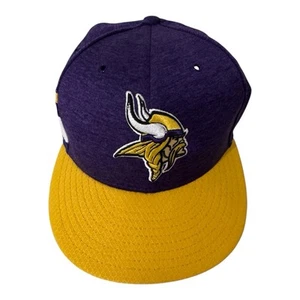 Minnesota Vikings Herren Mütze 7 1/4 Fitted Lila Cap New Era 59Fifty Football NFL - Bild 1 von 9