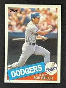 1985 Topps Bob Bailor Los Angeles Dodgers #728 - Bild 1 von 3