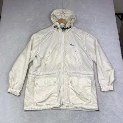 Vintage Polo Ralph Lauren Pearl Nylon Jacket Full Zip Lightweight Windbreaker - Image 1 of 4