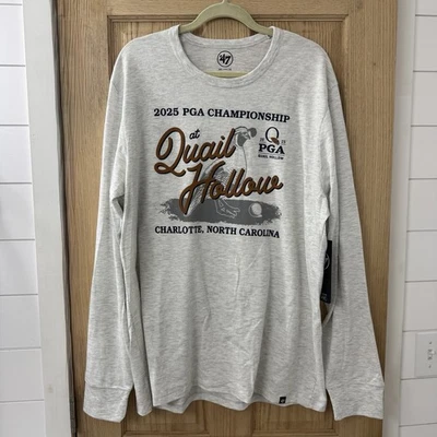 2025 PGA CHAMPIONSHIP 47 Forkball Franxlin LS Golf T-Shirt 2XL Quail Hollow - Image 1 of 4