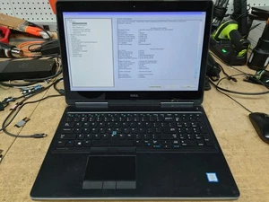 Dell Precision 7520 15.6" i7-7920HQ 32GB RAM 1TB SSD Táctil Quadro M1200 Sin Sistema Operativo - Imagen 1 de 6