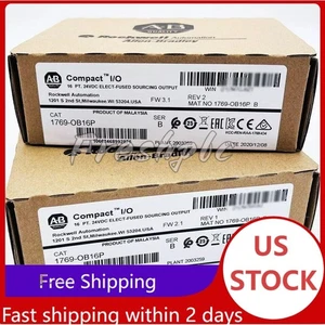 New Allen Bradley AB 1769-OB16P SER B CompactLogix 16 Pt D/O Module US Free Tax - Picture 1 of 4