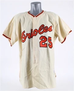 1970 Mo Drabowski Baltimore Orioles Spiel ausgestellt Brooks Robinson Sportartikel - Bild 1 von 3