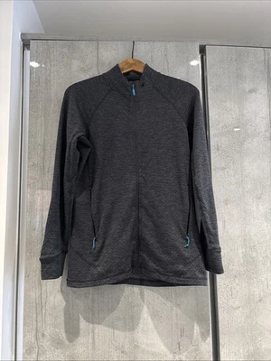 Rab Men's Grey Nexus Pull-On Full Zip Fleece Sweatshirt Size Medium P2P 20” - Image 1 of 4