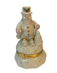 Lenox Treasures "Skiing In Style Schatzkiste" Handarbeit kommt mit Charm - Bild 1 von 6