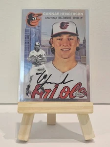 Gunnar Henderson 2023 Topps Chrome Platinum Anniversary City Variation SSP RC - Picture 1 of 2
