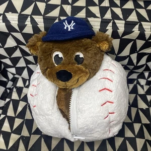 New York Yankees MLB Baseball Zip in & out Teddy Bear Stuff Plush Toy - Picture 1 of 9