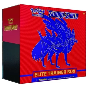 Pokemon Sword And Shield Base Elite Trainer Box Sealed (Red) - Picture 1 of 2