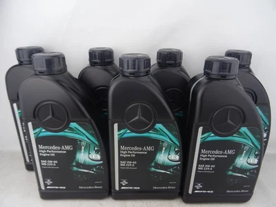 Mercedes Benz 229.5 0W-40 AMG Motoröl Original 0W40 Genuine Engine Oil 7x 1Liter