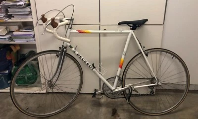 Peugeot course Rennrad weiß vintage alt retro  - Bild 1 von 2