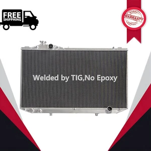 Radiador de aluminio 56 mm para Toyota Aristo JZS161 1998-2005 2JZ-GT GS300 GS400 MT - Imagen 1 de 8