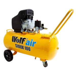 100 Litre Air Compressor 9.6CFM 100L 116psi 8 BAR 2.5HP Brushless Wolf Portable - Picture 1 of 5