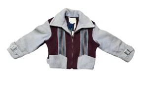 Vtg 1930s Ganscraft Chimayo Blanket Jacket Kids Size 4 Rare Native American - Picture 1 of 17